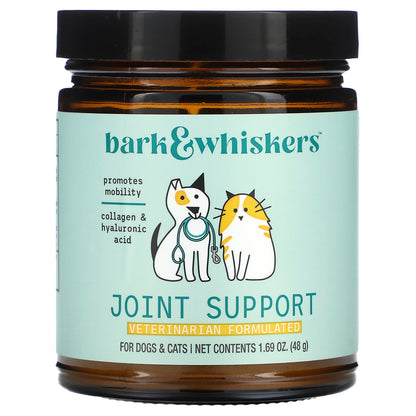 Dr. Mercola, Bark & Whiskers™, Joint Support, For Dogs & Cats, 1.69 oz (48 g)