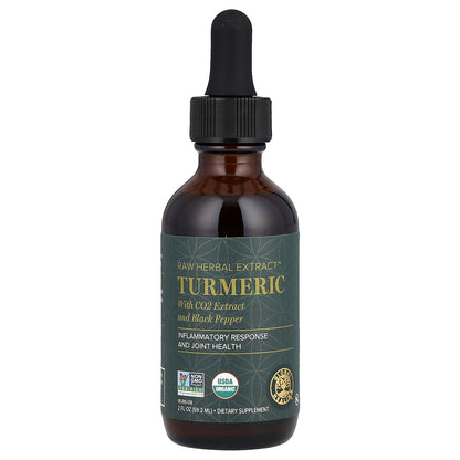 Global Healing, Raw Herbal Extract, Turmeric, 2 fl oz (59.2 ml)