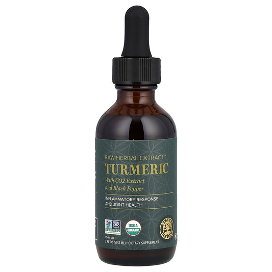 Global Healing, Raw Herbal Extract, Turmeric, 2 fl oz (59.2 ml)