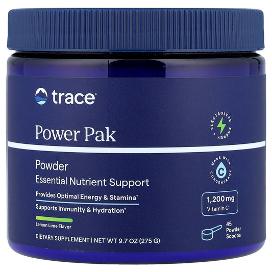 Trace, Power Pak, Lemon Lime, 9.7 oz (275 g)