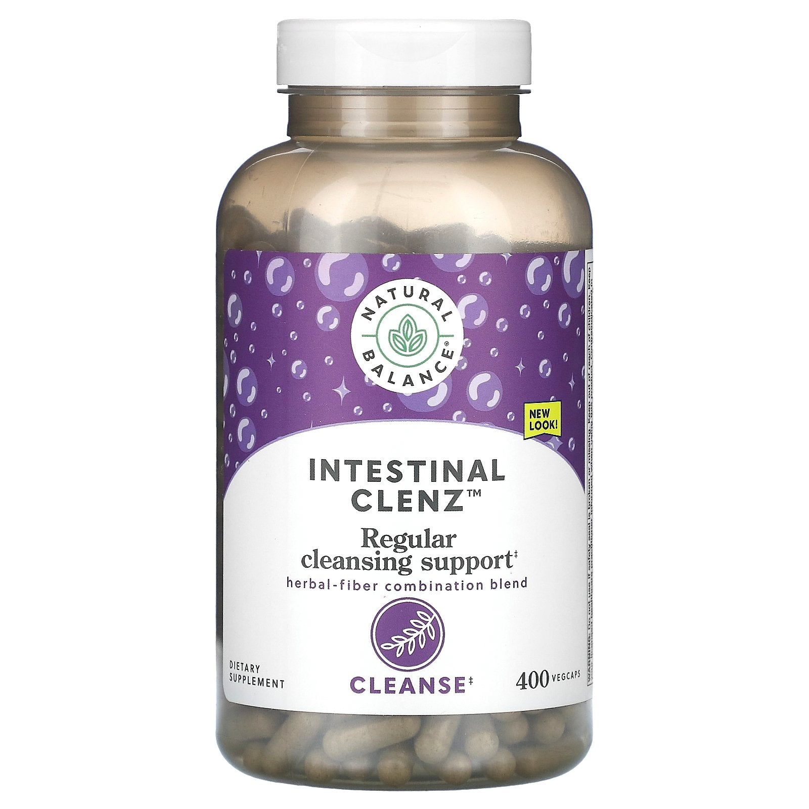 Natural Balance, Intestinal Clenz, Cleanse, 400 Vegcaps