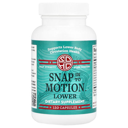 Snap Dynasty, Snap In To Motion™ Lower, 120 Capsules