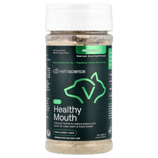 VetriScience, Healthy Mouth, For All Dogs + Cats, 4.2 oz (120 g)