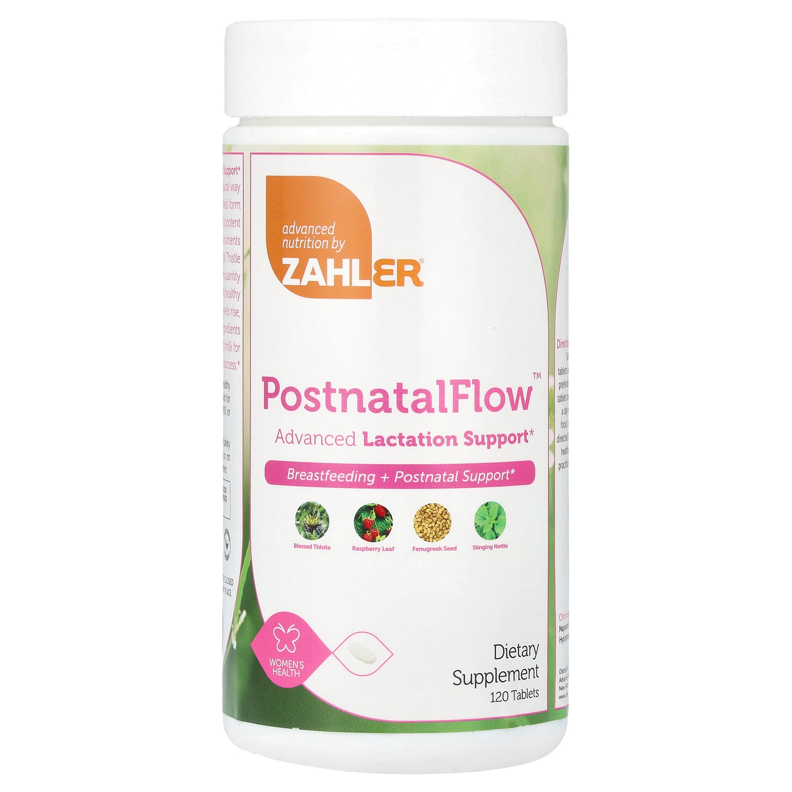 Zahler, Postnatal Flow™, 120 Tablets