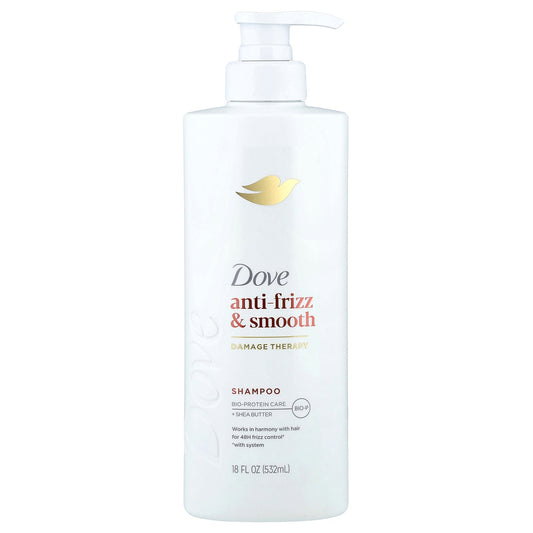 Dove, Anti-Frizz & Smooth, Shampoo, 18 fl oz (532 ml)