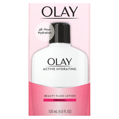 Olay, Active Hydrating, Beauty Fluid Lotion, Original, 4 fl oz (120 ml)