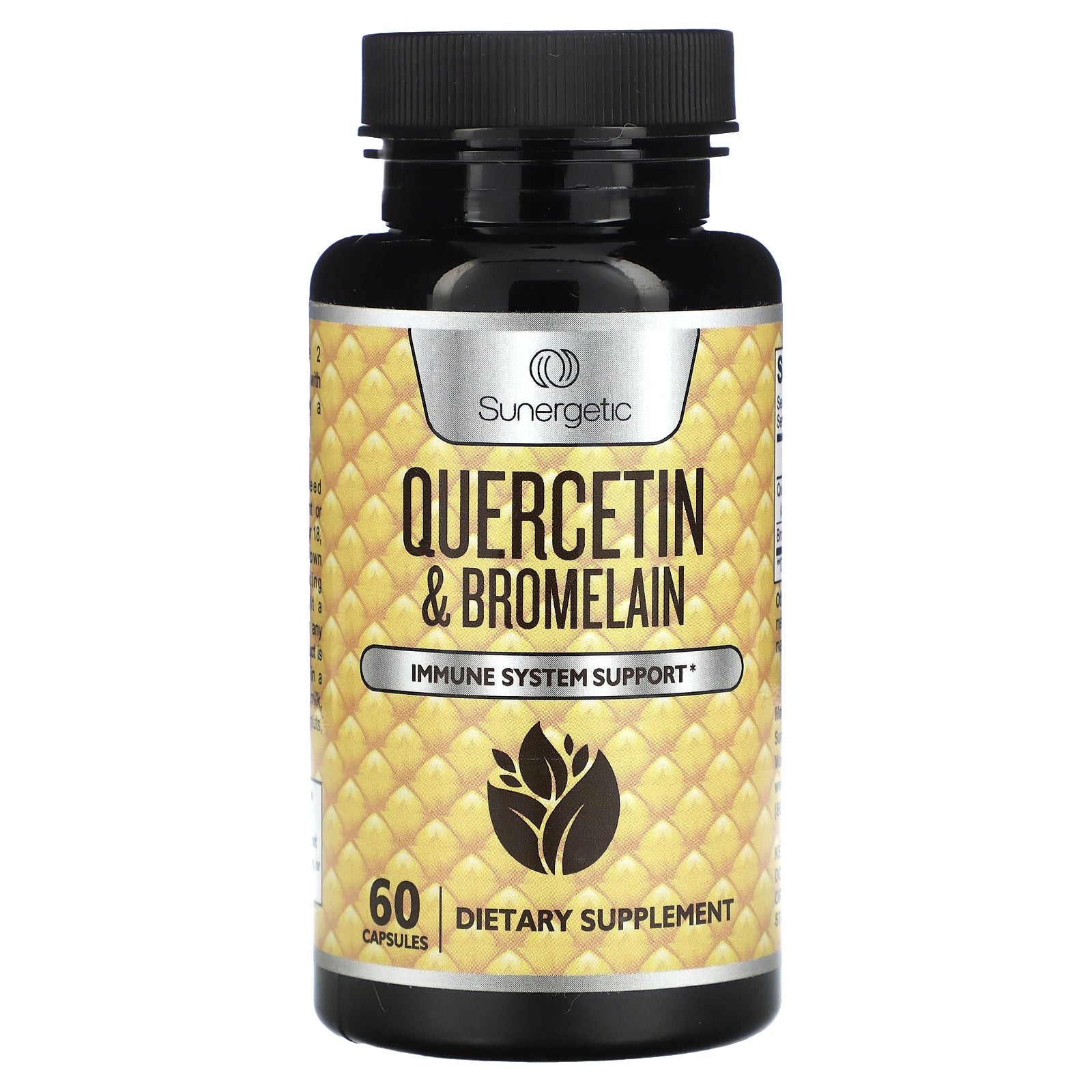 Sunergetic, Quercetin & Bromelain, 60 Capsules