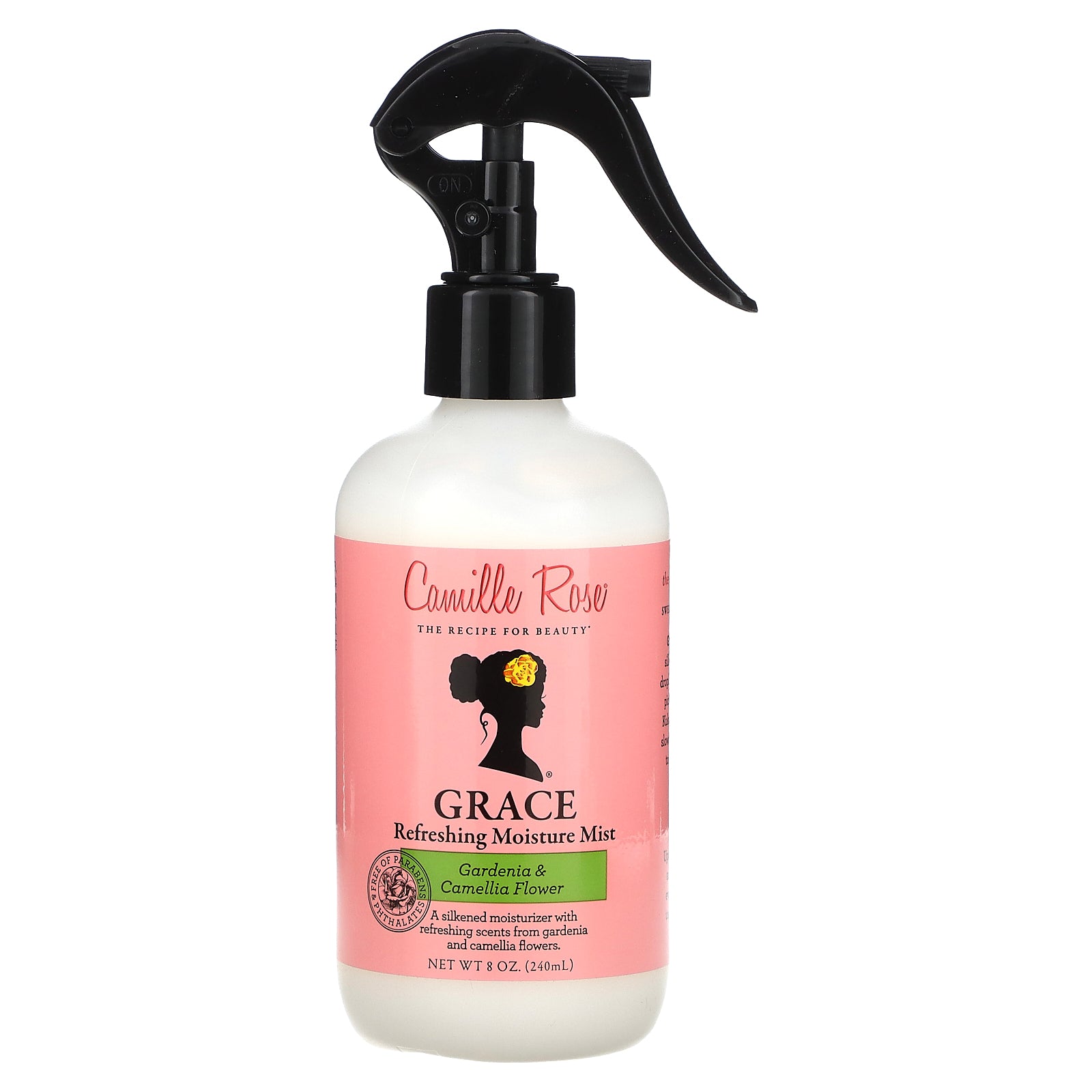 Camille Rose, Grace, Refreshing Moisture Mist, Gardenia & Camellia Flower, 8 oz (240 ml)
