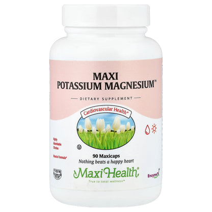 Maxi Health,  Maxi Potassium Magnesium™, 90 Maxicaps
