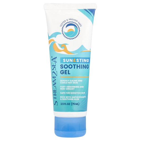 Stream2Sea, Sun & Sting Soothing Gel, 2.5 fl oz (75 ml)