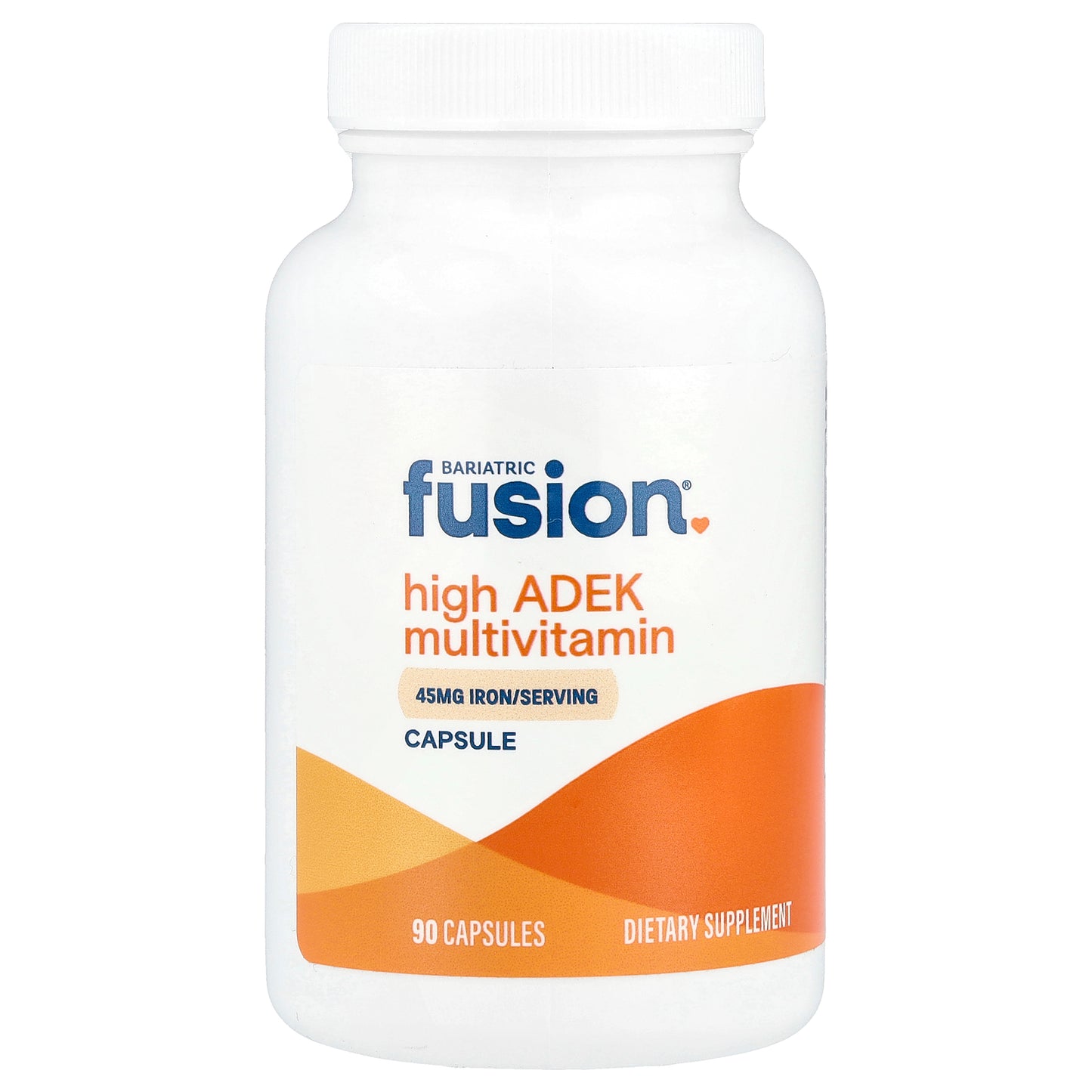 Bariatric Fusion, High ADEK Multivitamin , 90 Capsules