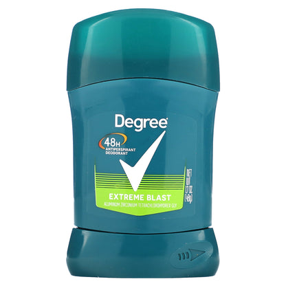 Degree, 48 Hour Antiperspirant Deodorant, Extreme Blast, 1.7 oz (48 g)