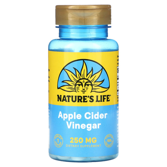 Nature's Life, Apple Cider Vinegar, 250 mg, 100 Tablets