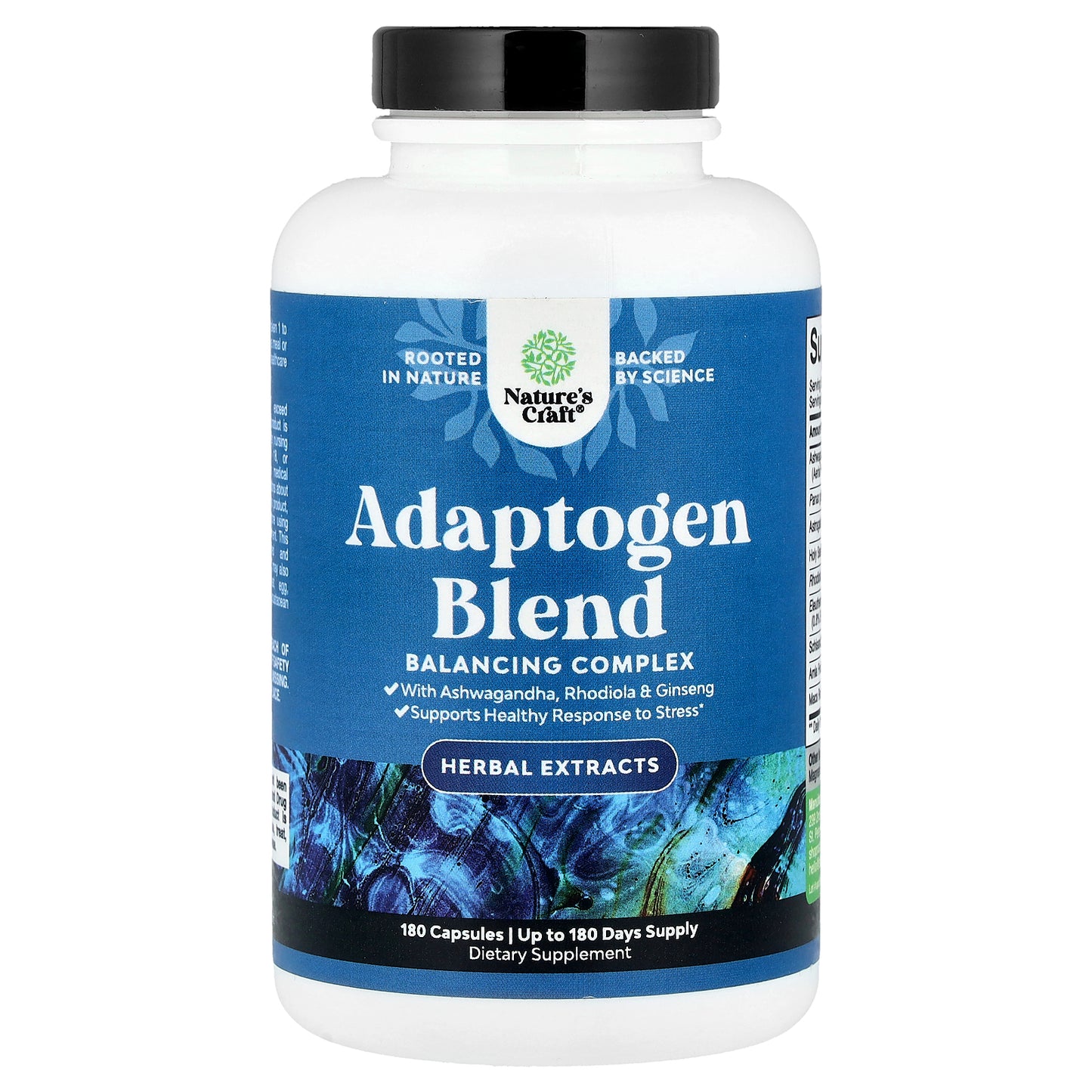 Nature's Craft, Adaptogen Blend, 180 Capsules