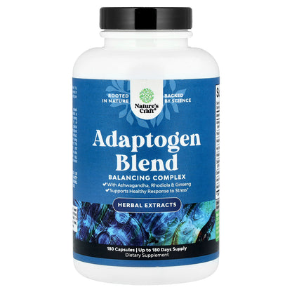 Nature's Craft, Adaptogen Blend, 180 Capsules