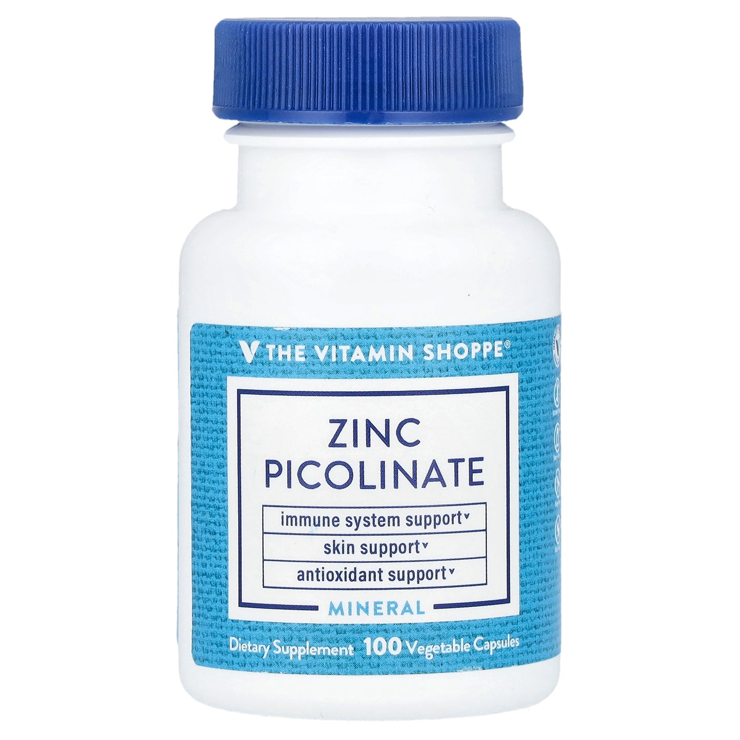 The Vitamin Shoppe, Zinc Picolinate , 100 Vegetable Capsules