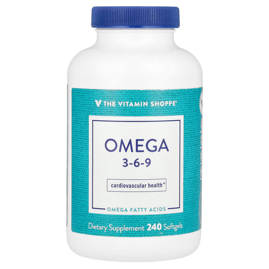 The Vitamin Shoppe, Omega 3-6-9, 240 Softgels