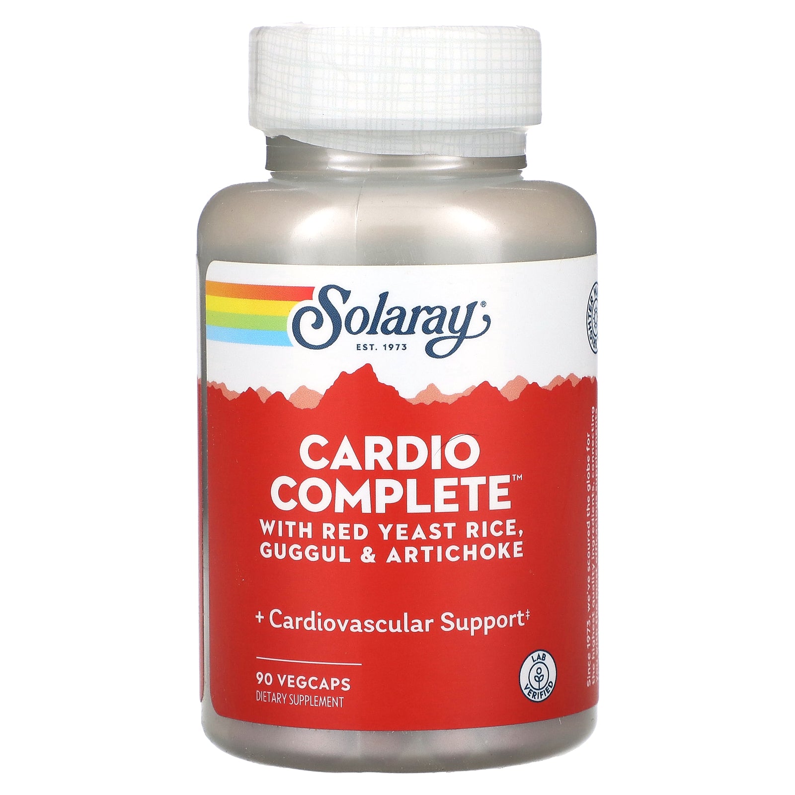 Solaray, Cardio Complete with Red Yeast Rice, Guggul & Artichoke, 90 VegCaps