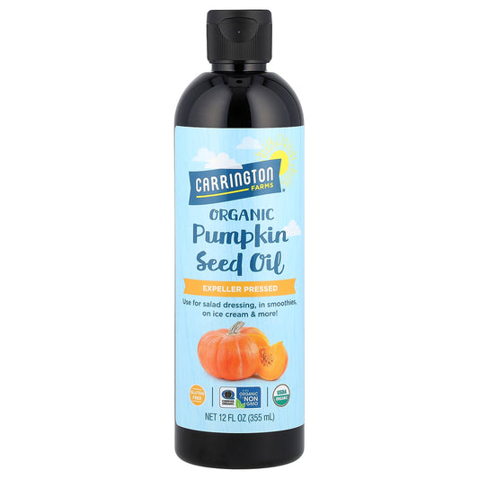 Carrington Farms, Organic Pumpkin Seed Oil, 12 fl oz (355 ml)