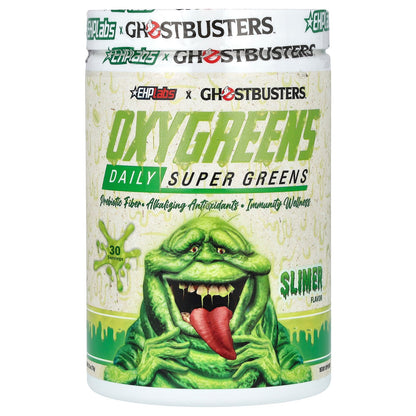 EHPlabs, Ghostbusters, Oxygreens, Daily Super Greens, Slimer, 9.73 oz (276 g)