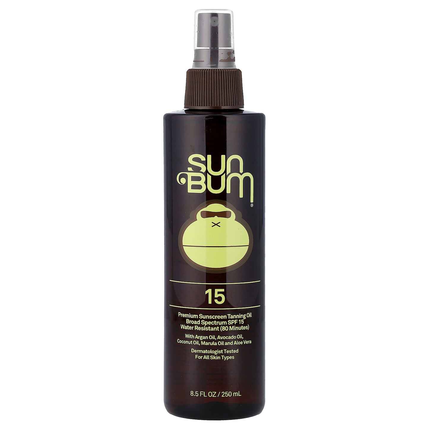 Sun Bum, Premium Sunscreen Tanning Oil, SPF 15, For All Skin Types, 8.5 fl oz (250 ml)