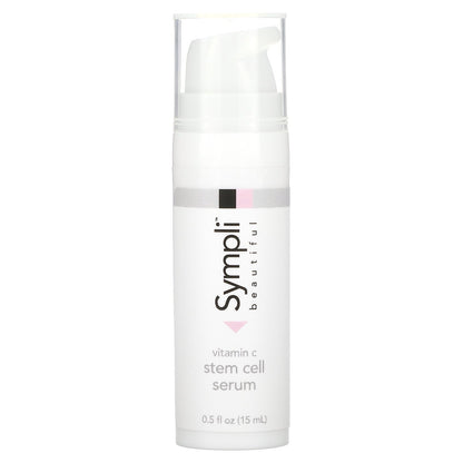 Sympli Beautiful, Vitamin C Stem Cell Serum, Trial Size, 0.5 fl oz (15 ml)