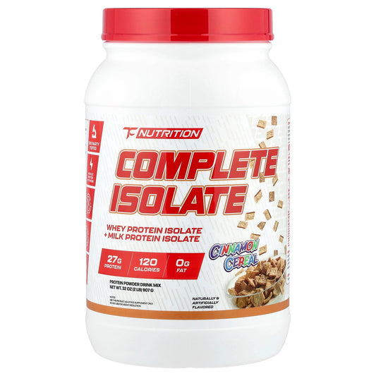 TC Nutrition, Complete Isolate, Cinnamon Cereal, 2 lb (907 g)