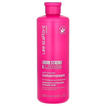 Lee Stafford, Grow Strong & Long, Activation Conditioner, For Breakage Prone & Damaged Hair, 16.9 fl oz (500 ml)