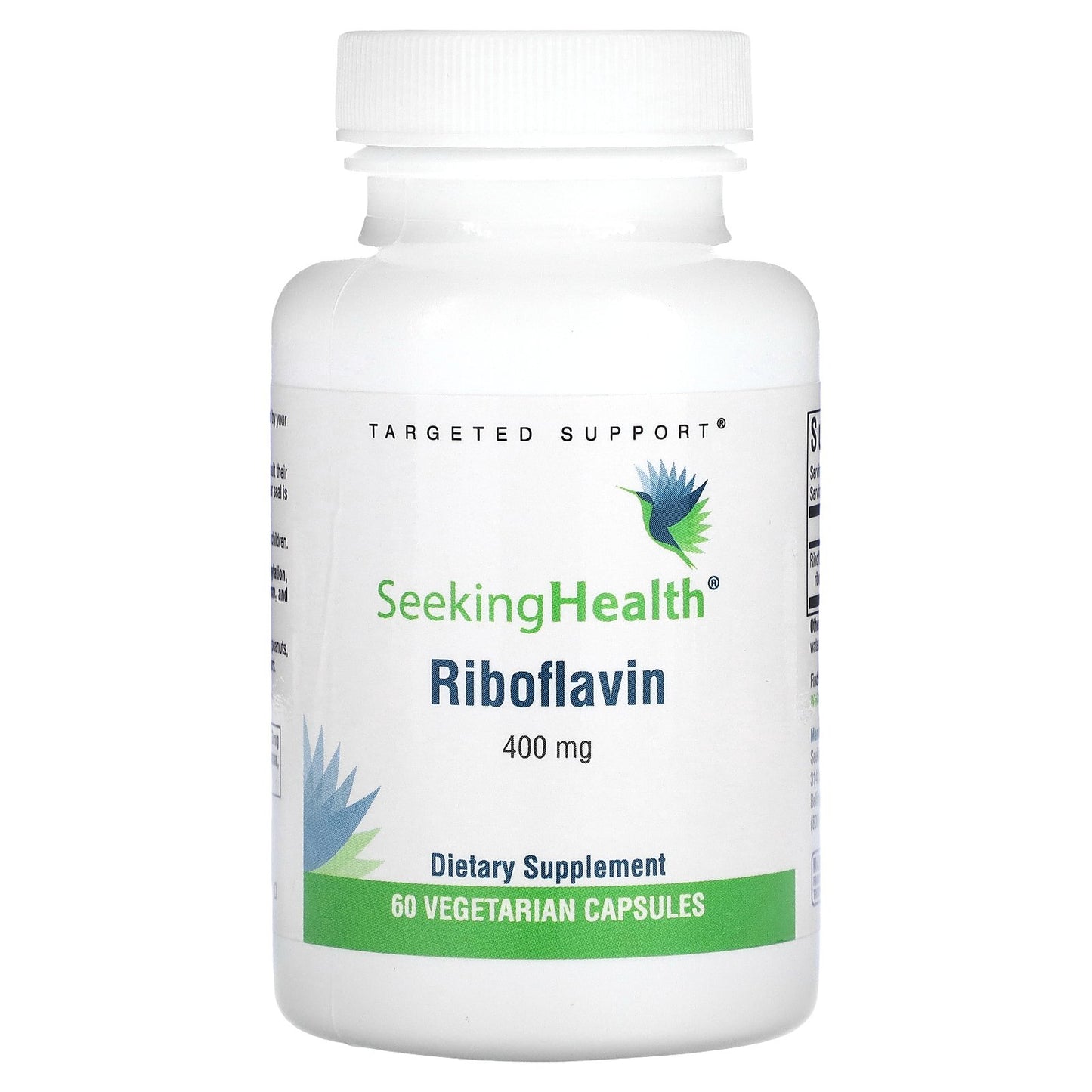 Seeking Health, Riboflavin, 400 mg, 60 Vegetarian Capsules