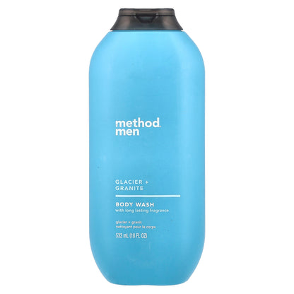 Method, Men, Body Wash, Glacier + Granite, 18 fl oz (532 ml)