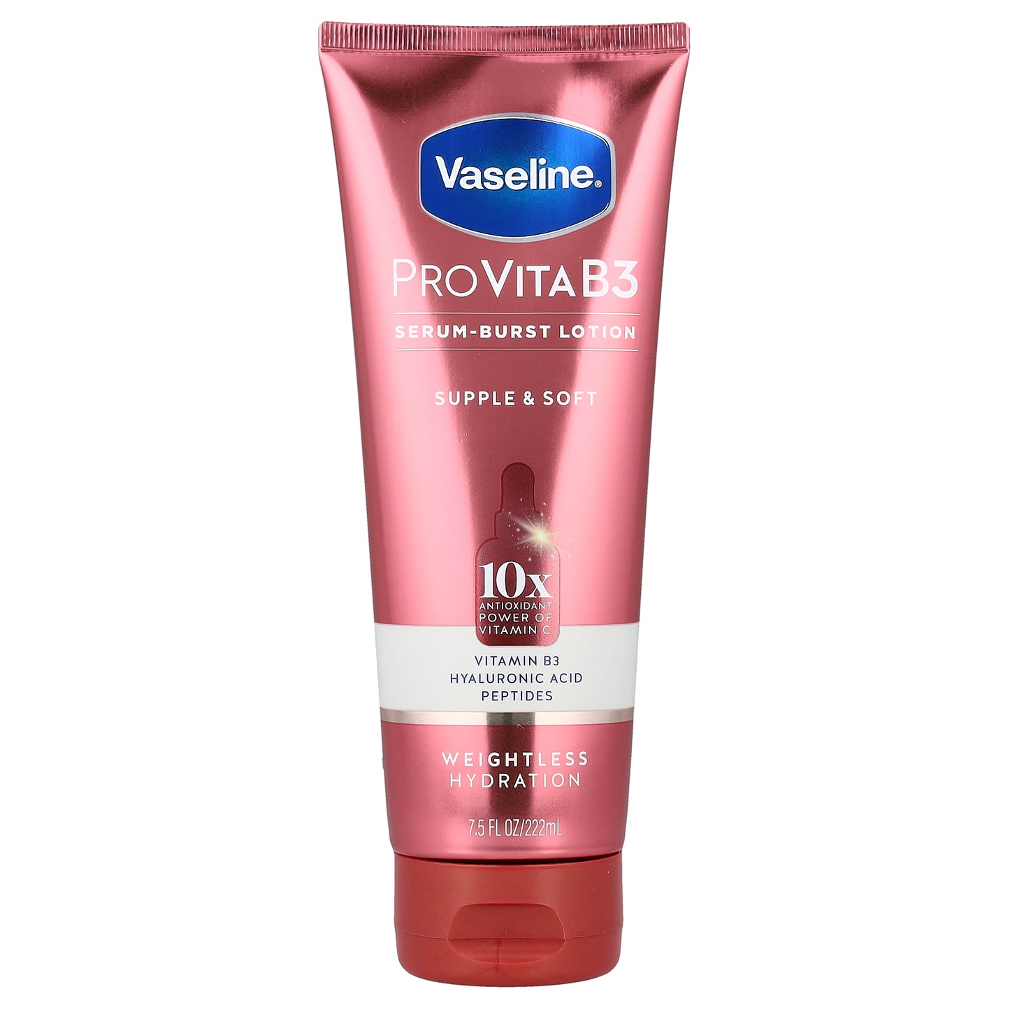 Vaseline, ProVitaB3, Serum-Burst Lotion, Supple & Soft, 7.5 fl oz (222 ml)
