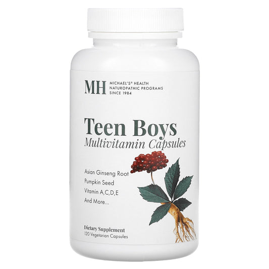 Michael's Health, Teen Boys Multivitamin, 120 Vegetarian Capsules