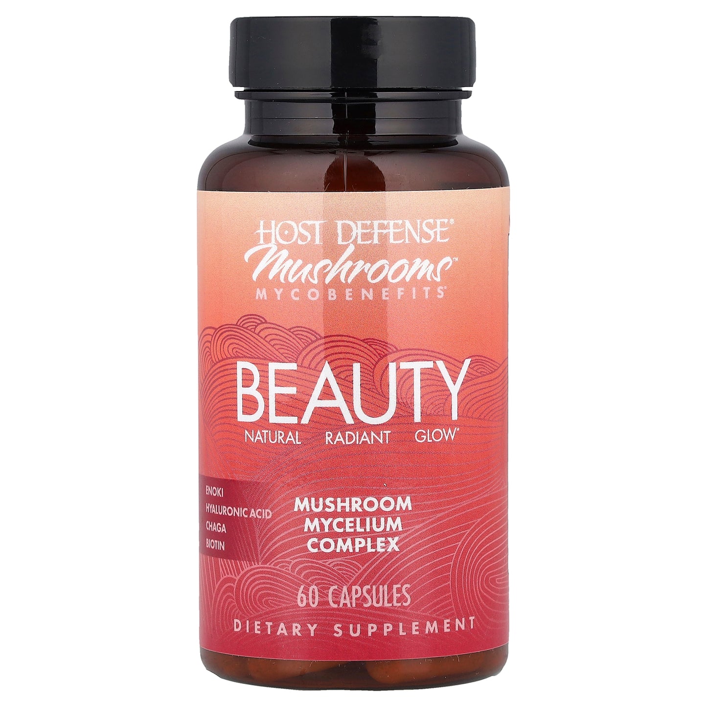 Host Defense, Mushrooms™ Mycobenefits, Beauty, 60 Capsules