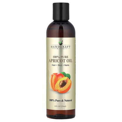 Handcraft Blends, 100% Pure Apricot Oil, 8 fl oz (236 ml)