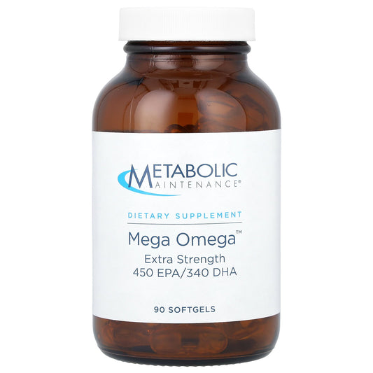 Metabolic Maintenance, Mega Omega, 90 Softgels (1,000 mg per Softgel)