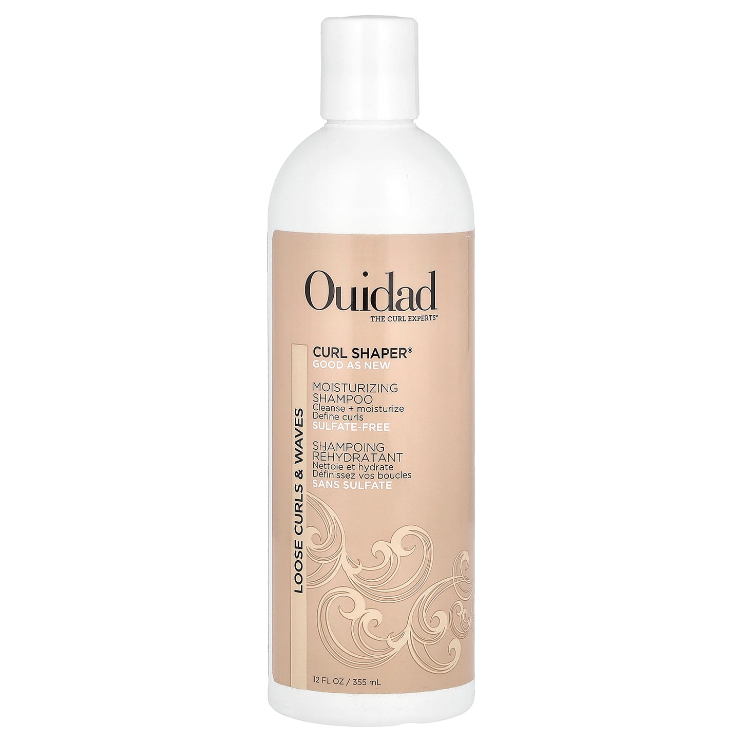 Ouidad, Curl Shaper®, Moisturizing Shampoo, Loose Curls & Waves, 12 fl oz (355 ml)