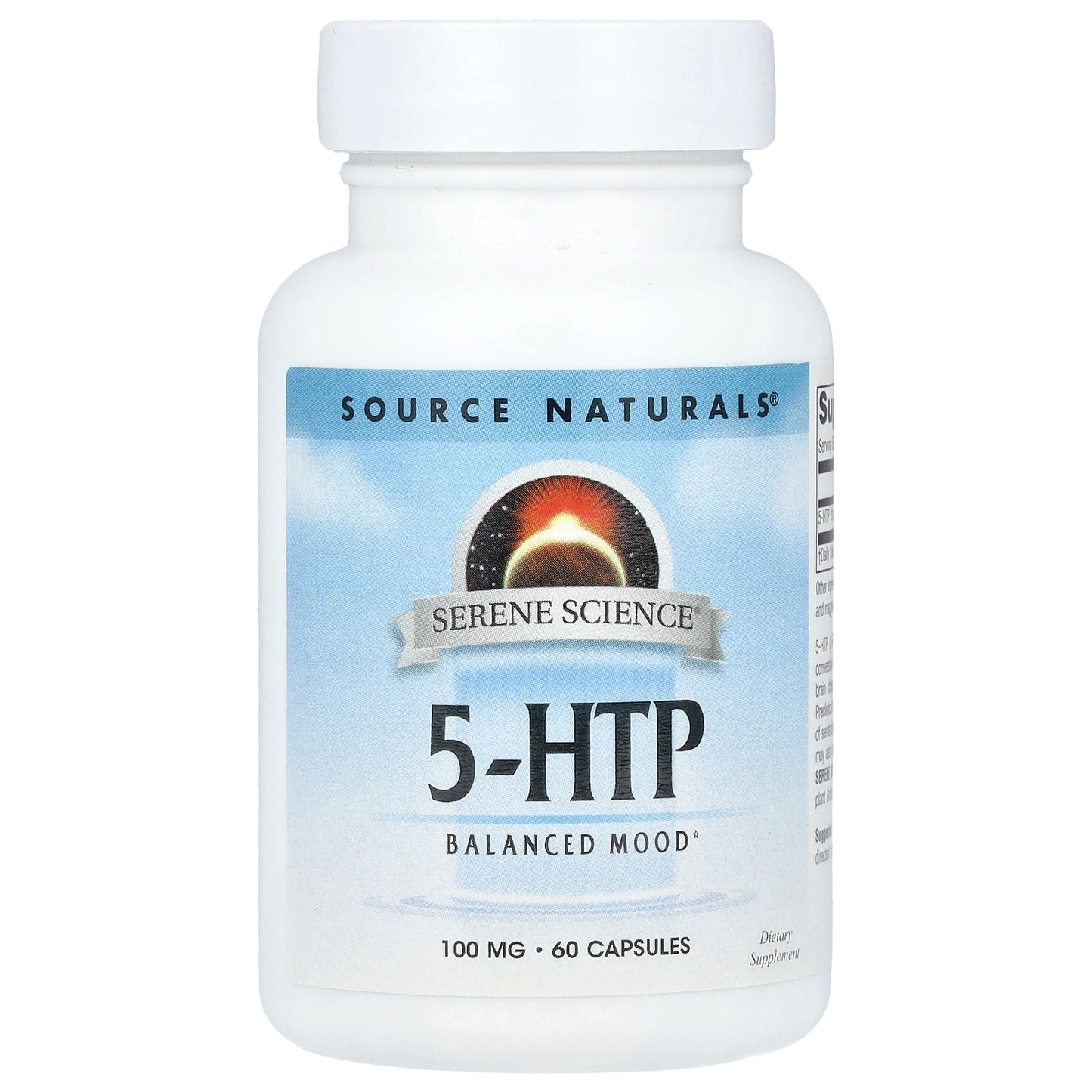 Source Naturals, Serene Science®, 5-HTP, 100 mg, 60 Capsules