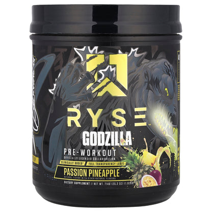 RYSE, Godzilla, Pre-Workout, Passion Pineapple, 1.6 lbs (714 g)