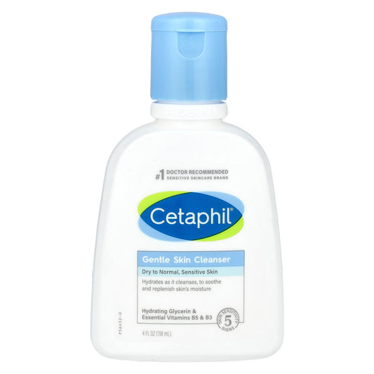 Cetaphil, Gentle Skin Cleanser, Fragrance Free, 4 fl oz (118 ml)