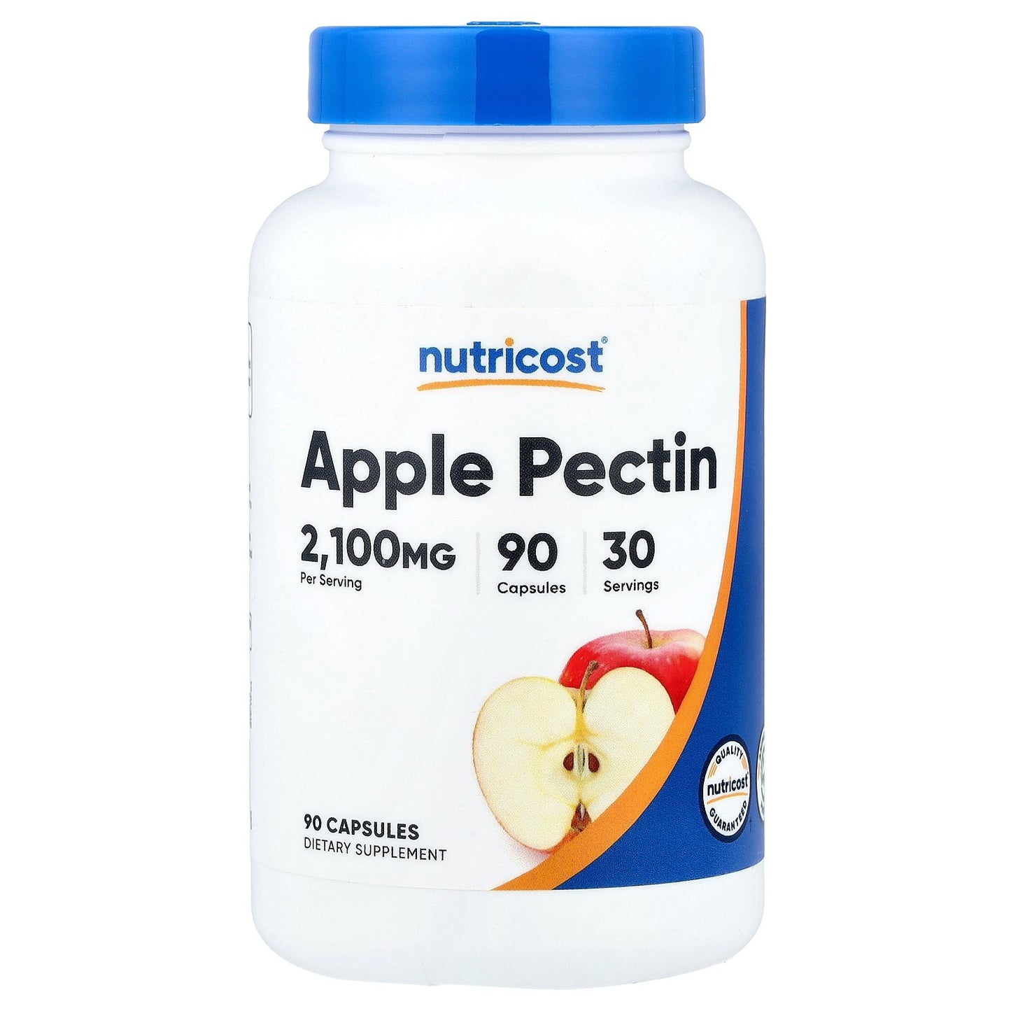 Nutricost, Apple Pectin , 90 Capsules (700 mg per Capsule)