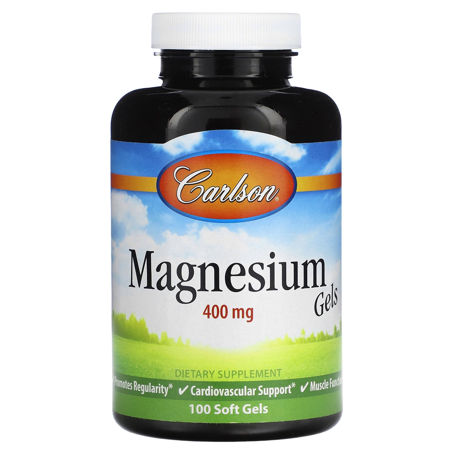 Carlson, Magnesium Gels, 400 mg, 100 Soft Gels