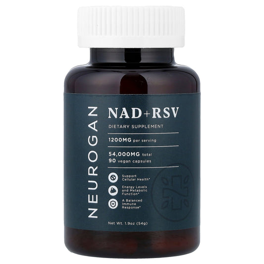 Neurogan Health, NAD + RSV, 90 Vegan Capsules, 1.9 oz (54 g)