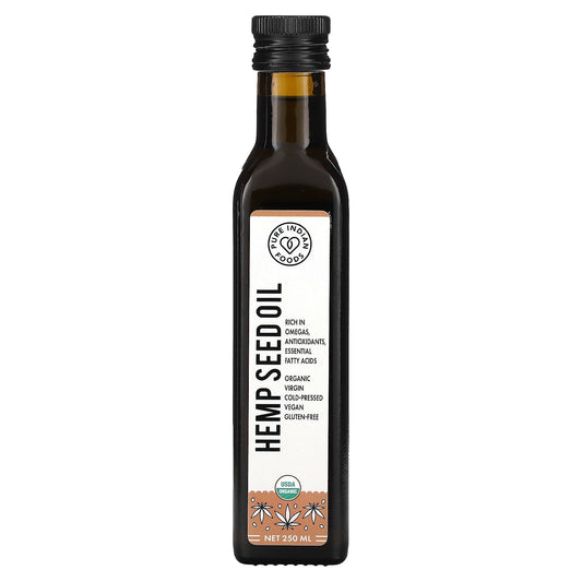 Pure Indian Foods, Hemp Seed Oil, 250 ml