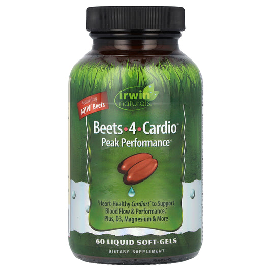 Irwin Naturals, Beets-4-Cardio™, 60 Liquid Soft-Gels