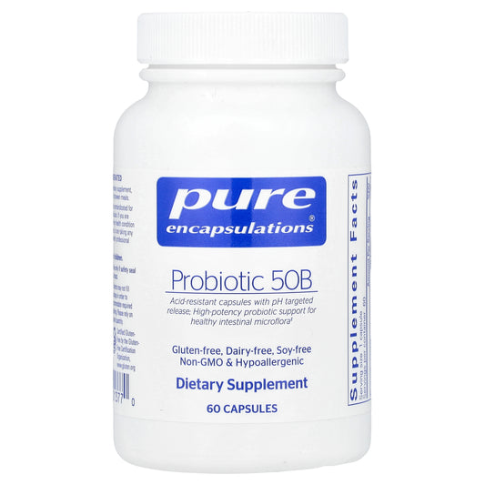 Pure Encapsulations, Probiotic 50B, 60 Capsules