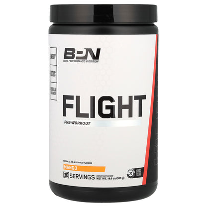 BPN, Flight, Pre-Workout, Mango , 19.6 oz (555 g)