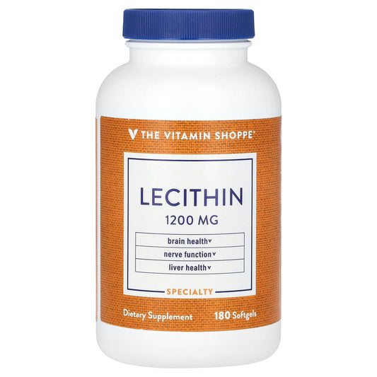 The Vitamin Shoppe, Lecithin, 1,200 mg, 180 Softgels