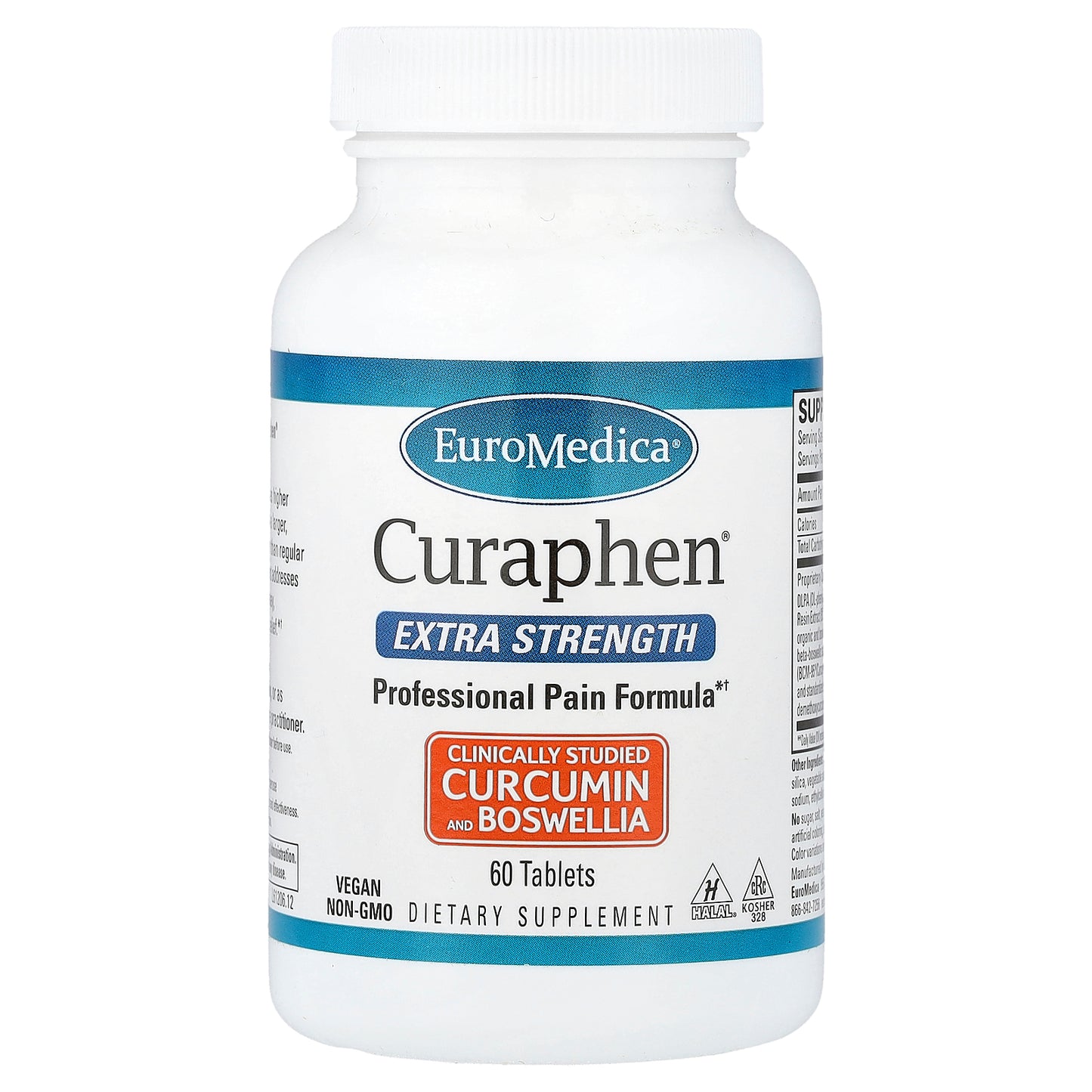 EuroMedica, Curaphen®, 60 Tablets