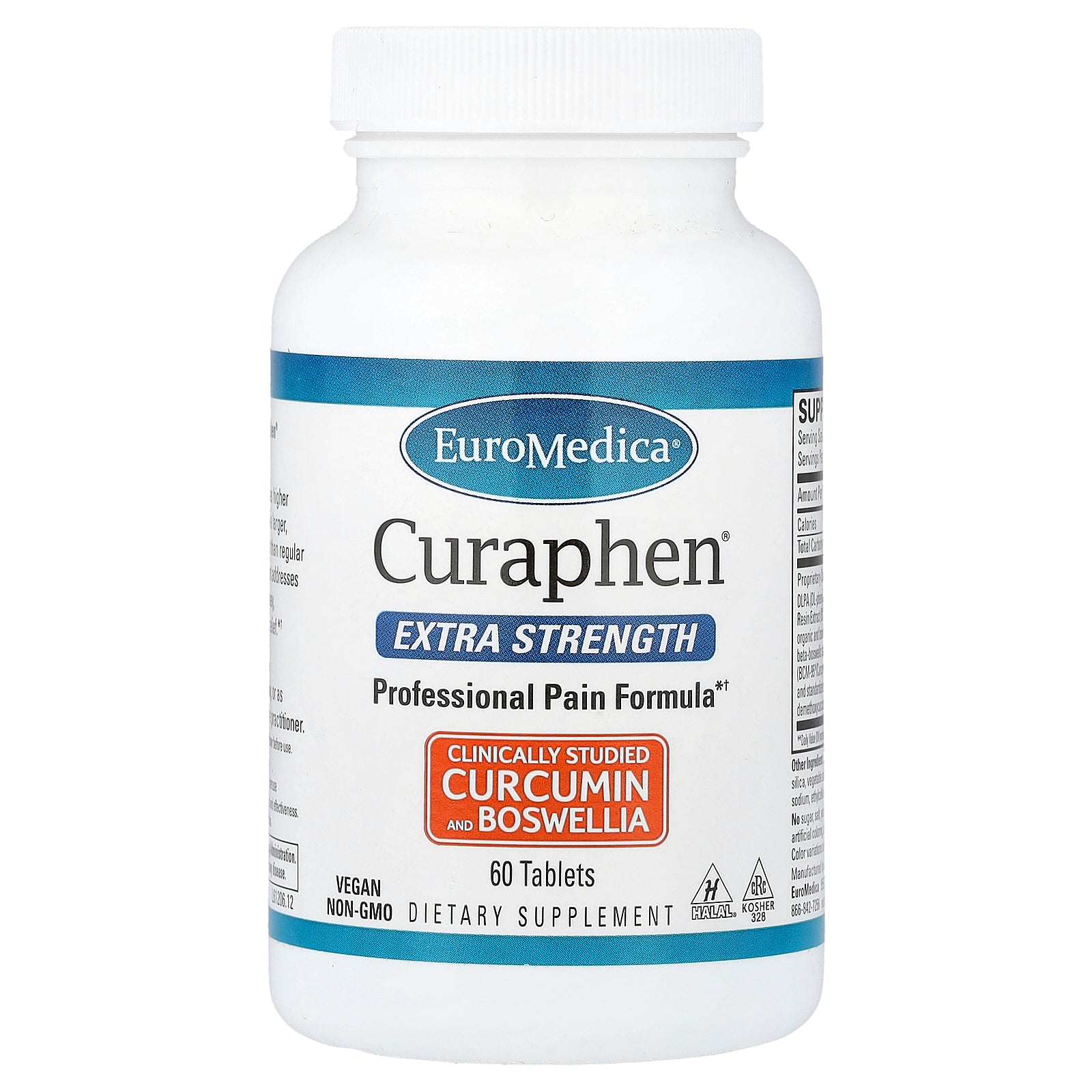 EuroMedica, Curaphen®, 60 Tablets