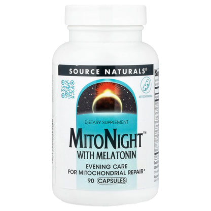 Source Naturals, MitoNight™ With Melatonin, 90 Capsules